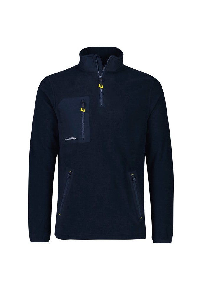  Syzmik Unisex Streetworx Lightweight 1/4 Zip Polar Fleece - ZT210 | Syzmik | Fashion Biz Online