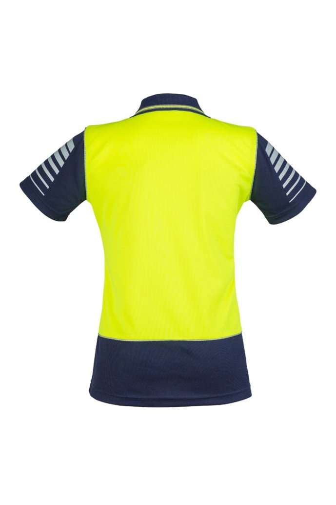  Syzmik Womens Hi Vis Zone Polo - ZHL236 | Syzmik | Fashion Biz Online