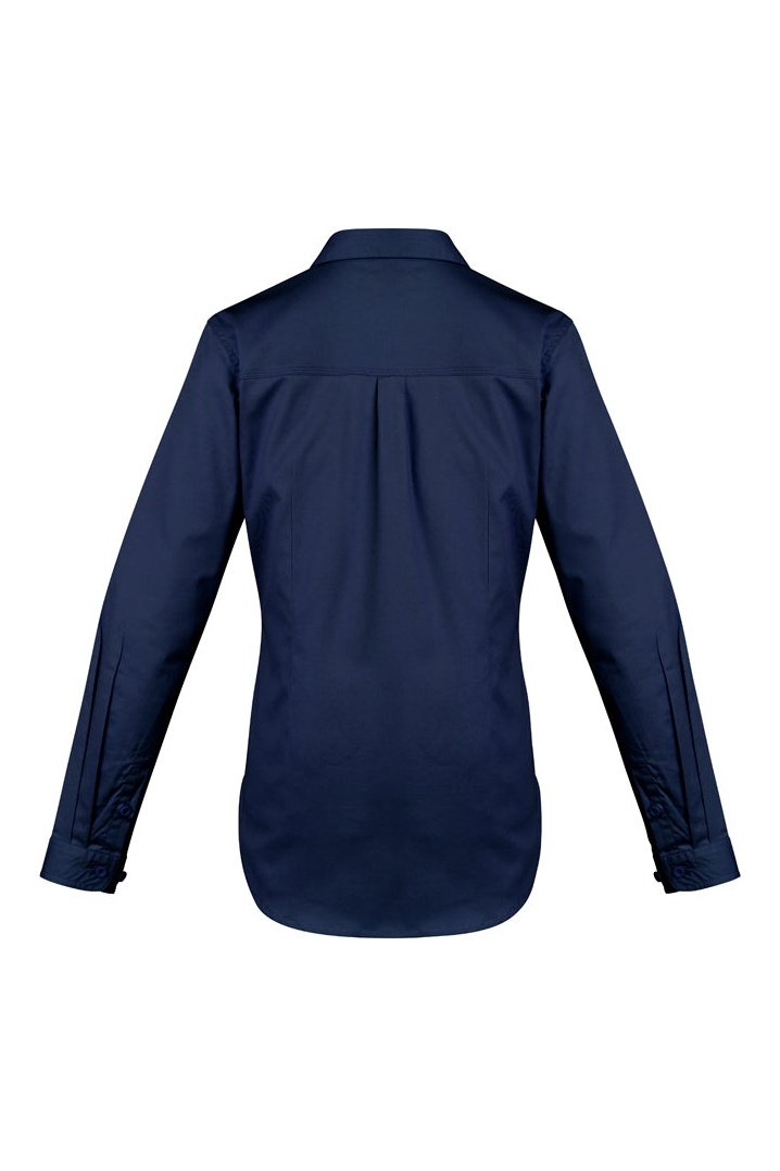  Syzmik Womens Lightweight Tradie Long Sleeve Shirt ZWL121 | Syzmik | Fashion Biz Online