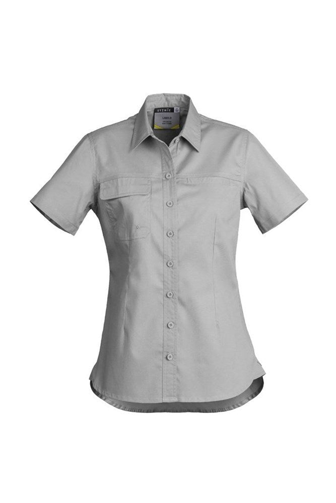  Syzmik Womens Lightweight Tradie Short Sleeve Shirt ZWL120 | Syzmik | Fashion Biz Online