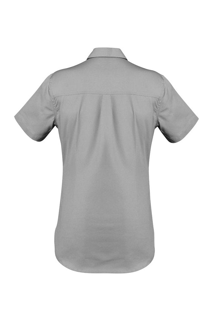  Syzmik Womens Lightweight Tradie Short Sleeve Shirt ZWL120 | Syzmik | Fashion Biz Online