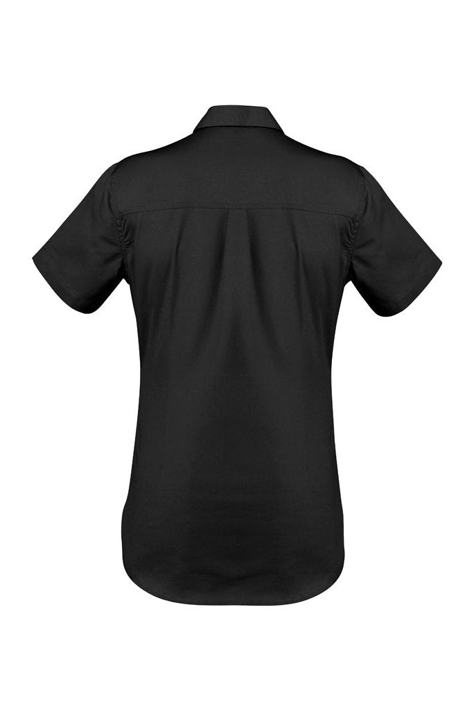  Syzmik Womens Lightweight Tradie Short Sleeve Shirt ZWL120 | Syzmik | Fashion Biz Online