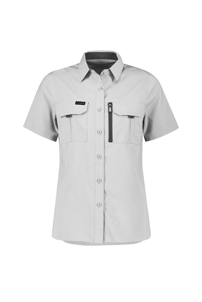  Syzmik Womens Outdoor Short Sleeve Shirt - ZW765 | Syzmik | Fashion Biz Online